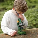 Kinder Mikroskop Beginnerset im Koffer - Metall/Kunststoff, 40x-400x...