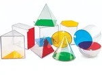 Gro&szlig;e geometrische Formen, 10 St&uuml;ck