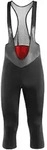 L&ouml;ffler 3/4 Bike Bib Tights Basic Gel Bikehose Herren black- Gr. 48