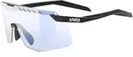 uvex pace stage small Vario Sonnenbrille Sportbrille black matt / mirror blue