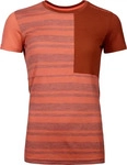 ORTOVOX 84192-32201, ORTOVOX 185 Rock N Wool Short Sleeve Women orange| L
