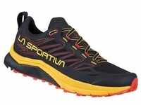 La Sportiva Jackal Trail Running Schuhe schwarz rot gelb- Gr. 44.5
