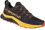 La Sportiva Jackal Trail Running Schuhe schwarz rot gelb- Gr. 44.5
