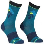 Ortovox Alpine Light Comp Mid Socks Wandersocken Herren mountain blue- Gr. 39-41