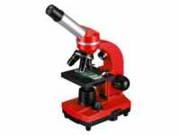 Bresser Junior Biolux SEL Schülermikroskop, rot 101010256