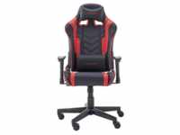 DX Racer Gaming-Stuhl Chefsessel schwarz-rot