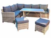Home Deluxe Rattan Lounge-Set Bahia 101012401