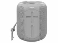 Streetz Wasserdichter Bluetooth-Speaker Cm766, grau 101010385