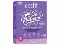 Catit Katzen-Erbsenstreu Go Natural, 2 x 2,8 kg, Lavendel 101011229