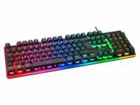 Membran Gaming-Tastatur mit RGB und Anti-Ghosting