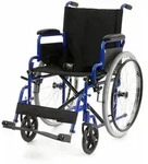 Romed manueller faltbarer Rollstuhl "Dynamic" blau