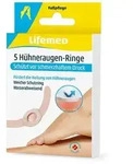Lifemed 5 H&uuml;hneraugen-Ringe 6,5 cm x 1 cm 6 Packungen &agrave; 5 St&uuml;ck = 30 St&uuml;ck