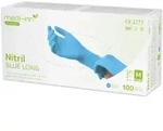 Medi-Inn Nitril blue long Einmalhandschuhe, blau, puderfrei M / 10 x 100 = 1000