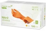 Medi-Inn Nitril Orange Einmalhandschuhe, puderfrei M / 10 x 100 = 1000 St&uuml;ck