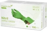 Medi-Inn Nitril Apple Green Einmalhandschuhe, apfelgr&uuml;n, puderfrei S / 10 x...