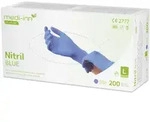 Medi-Inn Nitril blue Einmalhandschuhe Big Box, blau, puderfrei, 200er Pack L /...