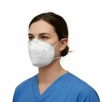Medi-Inn Atemschutzmasken FFP2 NR, Typ IIR, 3-lagig, wei&szlig; 10 x 50 = 500 St&uuml;ck