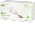 Medi-Inn Nitril White Plus Einmalhandschuhe, wei&szlig;, puderfrei M / 10 x 100 =...