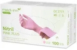 Medi-Inn Nitril Pink Plus Einmalhandschuhe, puderfrei XS / 100 St&uuml;ck