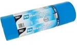 Papstar M&uuml;lls&auml;cke LDPE 110 cm x 70 cm 120 Liter blau 4 x 50 = 200 St&uuml;ck