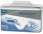 MoliCare Premium Elastic, 6 Tropfen, Gr. S, H&uuml;ftumfang 70 - 90 cm 3 x 30 = 90...