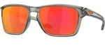 Oakley Sylas Brille in grey ink, Gr&ouml;&szlig;e Einheitsgr&ouml;&szlig;e - grau
