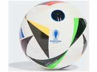 adidas IN9366, adidas EURO 2024 TRN Fussballliebe Fußball in white-black-glory blue,
