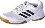 adidas Speedcourt Hallenschuhe Kinder | Gr. 37 1/3 | wei&szlig; - wei&szlig;