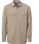 VAUDE Rosemoor II Funktionshemd Herren in linen uni, Gr&ouml;&szlig;e S - beige