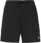 Nike Club Shorts Herren in blackwhite, Gr&ouml;&szlig;e M - schwarz