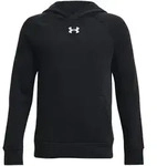 Under Armour RIVAL Hoodie Kinder in black, Gr&ouml;&szlig;e L - schwarz