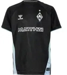 hummel Werder Bremen 24-25 3rd Teamtrikot Kinder in black, Gr&ouml;&szlig;e 116 - schwarz