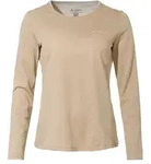 VAUDE Essential Funktionsshirt Damen in linen, Gr&ouml;&szlig;e 34 - beige