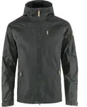 FJ&Auml;LLR&Auml;VEN Sten Funktionsjacke Herren | Gr. L | grau - grau