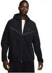 Nike Tech Kapuzenjacke Herren in black-black-black, Gr&ouml;&szlig;e S - schwarz