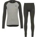 Odlo Active Warm Eco W&auml;scheset Herren | Gr. S | grau - grau