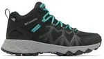 Columbia PEAKFREAK II MID OUTDRY Wanderschuhe Damen in black-teal, Gr&ouml;&szlig;e 41 -
