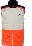 Brooks Run Visible Insulated Laufweste Herren in ecru-fluoro flash-black,...