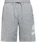 Nike Alumini Shorts Herren in dark grey heather-light smoke grey-white, Gr&ouml;&szlig;e M -