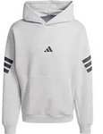 adidas Future Icon Hoodie Herren in mgreyh, Gr&ouml;&szlig;e S - grau