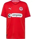 PUMA FC St. Pauli 24-25 4th Teamtrikot Herren in burnt red-puma white, Gr&ouml;&szlig;e...