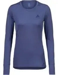 Odlo Merino 200 Funktionsshirt Damen in skipper blue, Gr&ouml;&szlig;e XL - blau
