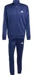adidas 3 STRIPES Trainingsanzug Herren in dkblue-white, Gr&ouml;&szlig;e M - blau