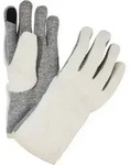 VAUDE Tinshan V Handschuh Damen in ecru, Gr&ouml;&szlig;e 5 - wei&szlig;