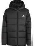 adidas Kapuzenjacke Kinder | Gr. 164 | schwarz - schwarz