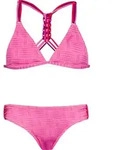 Protest PRTFIMKES JR Bikini Set M&auml;dchen in cheeky pink, Gr&ouml;&szlig;e 140 - rosa