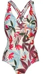 Lascana Badeanzug Badeanzug Damen in creme print, Gr&ouml;&szlig;e 36 / B - bunt