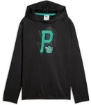 PUMA ACTIVE Hoodie Kinder in puma black, Gr&ouml;&szlig;e 176 - schwarz