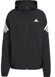 adidas adi365 3S JKT W Laufjacke Damen in black, Gr&ouml;&szlig;e XL - schwarz