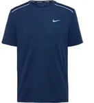 Nike Miler Funktionsshirt Herren in midnight navy-reflective silv, Gr&ouml;&szlig;e S - blau
